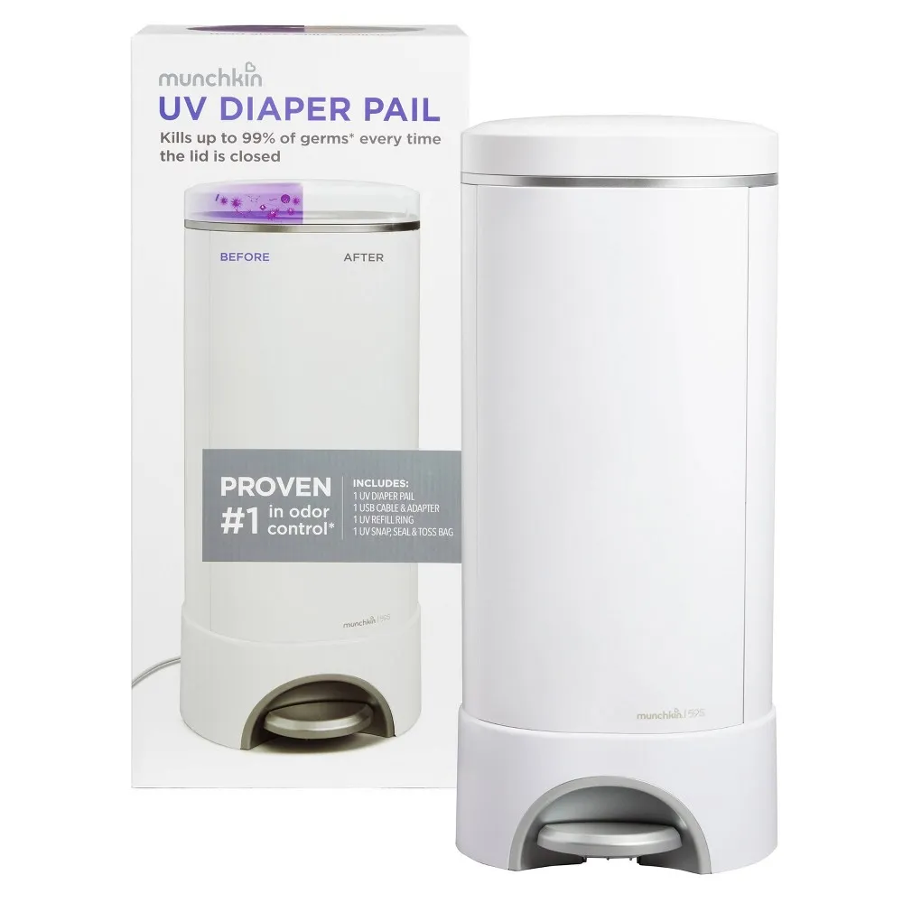 munchkin uv diaper pail refill