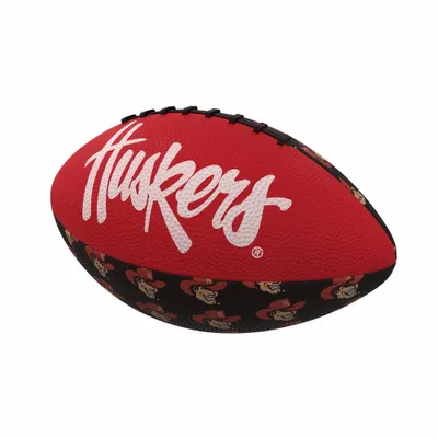 NCAA Nebraska Cornhuskers Mini-Size Rubber Football