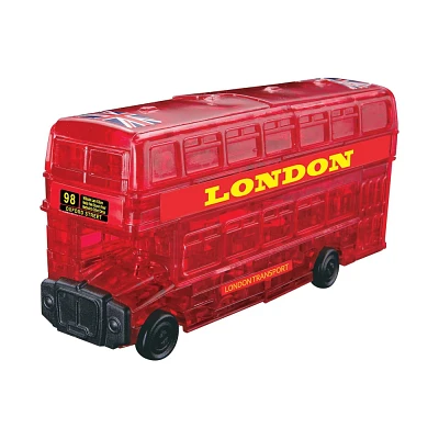 AreYouGame.com London Bus 3D Crystal Puzzle - 53pc