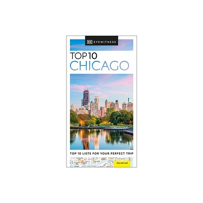 DK Top 10 Chicago - (Pocket Travel Guide) by Dk Travel (Paperback)