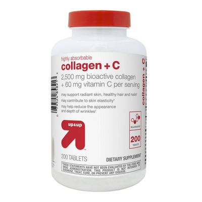 Collagen + Vitamin C Tablets - 200ct - up & up