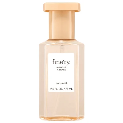 finery Mini Body Mist - Without a Trace - 2.5 fl oz