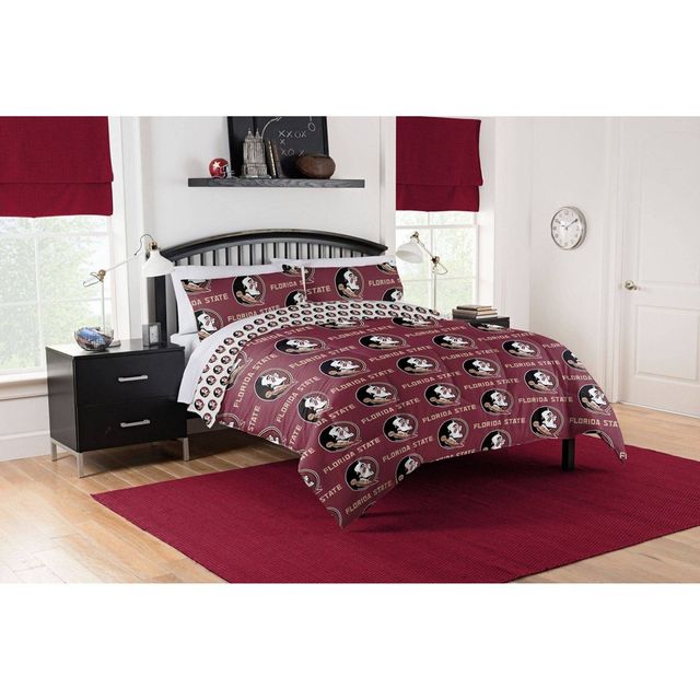 NCAA Florida State Seminoles Rotary Bed Set