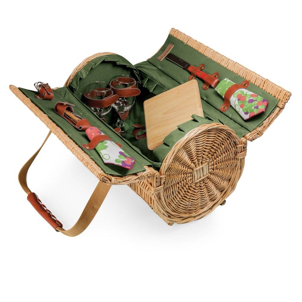 Cylinder Wine Picnic Basket - Picnic Time