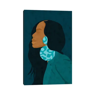 Cheryl by Reyna Noriega Unframed Wall Canvas - iCanvas: Modern Style, Digital Portrait Art