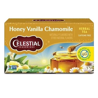 Celestial Seasonings Honey Vanilla Chamomile Caffeine-Free Herbal Tea - 20ct