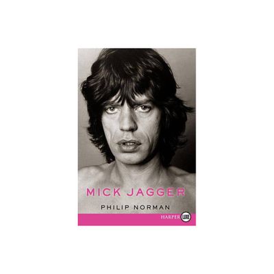 Mick Jagger LP - Large Print by Philip Norman (Paperback)