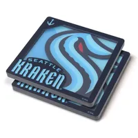 NHL Seattle Kraken 3D Logo Series Coasters