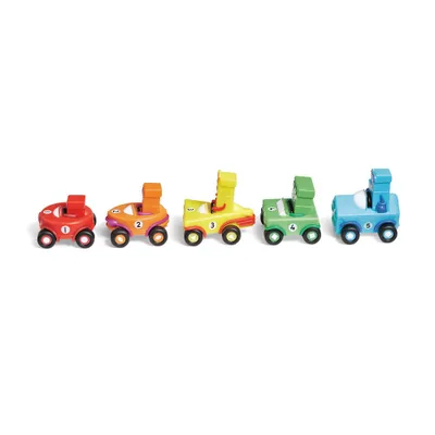 Hand2Mind Numberblocks Mini Vehicles