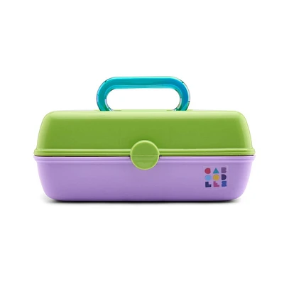 Caboodles Makeup Organizer - Neon Green Over Lilac