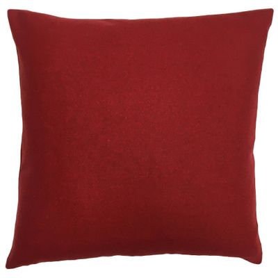 18x18 Rouge Square Throw Pillow Red - The Pillow Collection