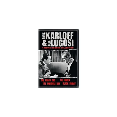 Boris Karloff & Bela Lugosi: 4-Movie Horror Collection (DVD)