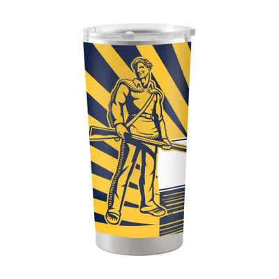 NCAA West Virginia Mountaineers 20oz Mascot Stainless Steel Tumbler