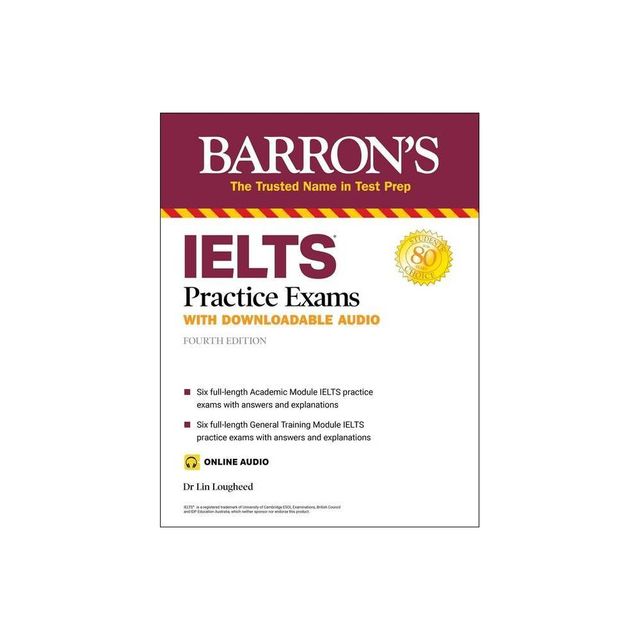 Exams　(Paperback)　(Barrons　Test　Lougheed　TARGET　Practice　Online　Edition　Lin　by　Post　Ielts　Prep)　Audio)　Connecticut　Mall　(with　4th