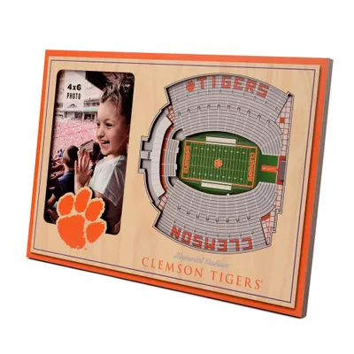 4 x 6 NCAA Clemson Tigers 3D StadiumViews Picture Frame