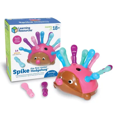 Learning Resources Spike The Fine Motor Hedgehog Pink