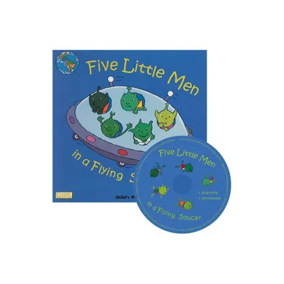 Five Little Men in a Flying Saucer - (Classic Books with Holes Us Soft Cover with CD) (Mixed Media Product)