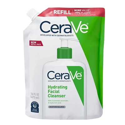 CeraVe Hydrating Facial Cleanser Refill For Normal to Dry Skin - 16 fl oz