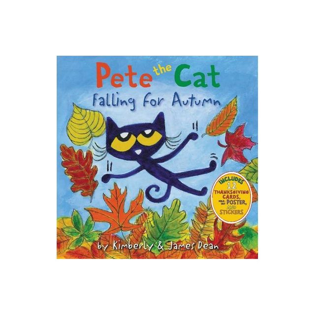 Pete the Cat Falling for Autumn - by James Dean (Board Book)