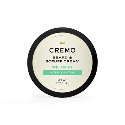 Cremo One-For-All Beard & Scruff Cream Mint Blend - 4oz