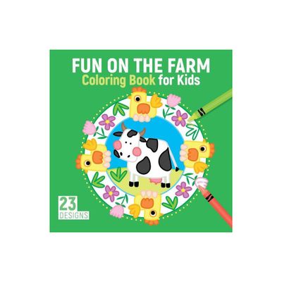 Fun on the Farm Coloring Book for Kids - by Kristin Labuch (Paperback)