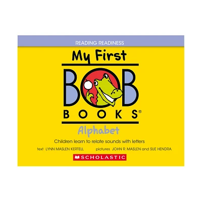 My First Bob Books - Alphabet Hardcover Bind-Up Phonics, Letter Sounds, Ages 3 and Up, Pre-K (Reading Readiness) - by Lynn Maslen Kertell