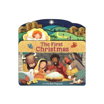 Little Bible Playbook: The First Christmas - (Board Book)