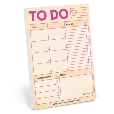Knock Knock 6x9 To Do List Notepad