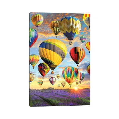 iCanvas Hot Air Baloons by Greg Giordano Canvas Print Wall Art