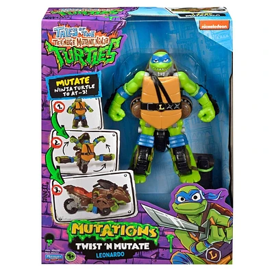 Teenage Mutant Ninja Turtles Leonardo Twist N Mutate Vehicle