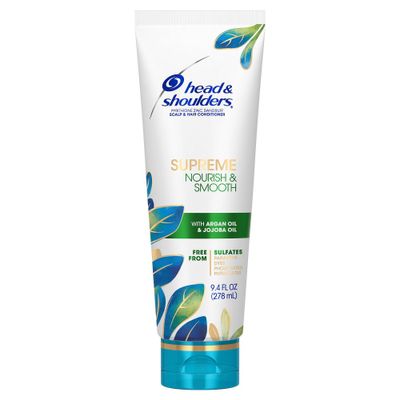 Head & Shoulders Supreme Nourish & Smooth Hair & Scalp Anti-Dandruff Conditioner for Relief from Itchy & Dry Scalp - 9.4 fl oz