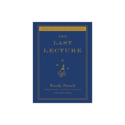 The Last Lecture - Large Print by Randy Pausch (Hardcover)