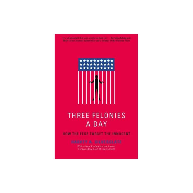 Three Felonies a Day - by Harvey Silverglate (Paperback)