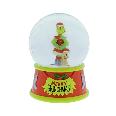 5.5x4 Dr. Seuss The Grinch Christmas Snow Globe