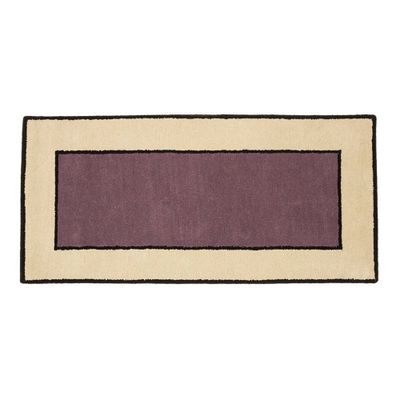 56 Long Minuteman International Contemporary Hearth Rug Dusk: ACHLA Designs, Wool, Fire-Resistant