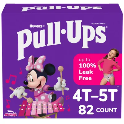 Pull-Ups Girls Learning Designs Training Pants Econ+ Pack - Size 4T-5T