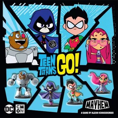 CMON Teen Titans Go Mayhem Board Game