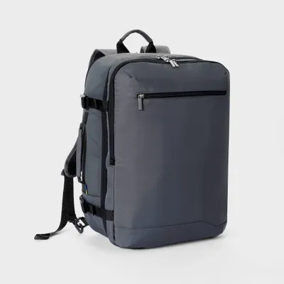 35L Travel Backpack Gray - Open Story