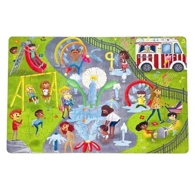 Upbounders by Little Likes Kids Splash Park Kids Jumbo Puzzle - 48pc