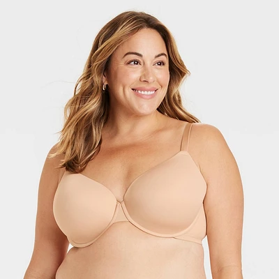 Women Lightly Lined T-Shirt Bra - Auden Pearl Tan 44DDD