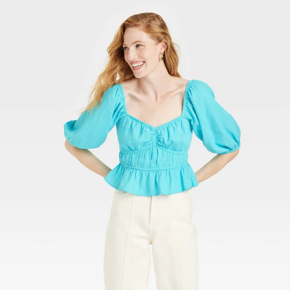 target womens linen shirt