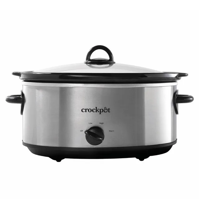 Crockpot Mytime Stainless Steel, 6 qt