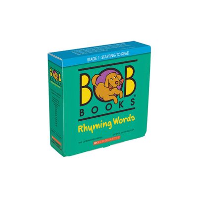 Bob Books - Rhyming Words Box Set Phonics, Ages 4 and Up, Kindergarten, Flashcards (Stage 1: Starting to Read) - by Lynn Maslen Kertell