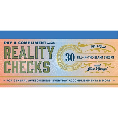 Reality Checks - by Chronicle Chronicle Books (Hardcover)