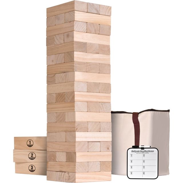 Hey! Play! Nontraditional Giant Wooden Blocks Tower Stacking Game : Target