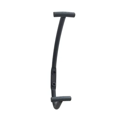 Bent Wire Hook Black - Threshold: Powder-Coated Steel Wall Hook, Decorative Towel Hook, Single Black Hook