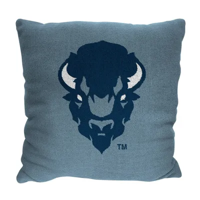 14x14 NCAA Howard Bison Homage Double Sided Jacquard Decorative Pillow - 2pk