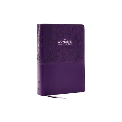 Kjv, the Womans Study Bible, Purple Leathersoft, Red Letter, Full-Color Edition, Comfort Print (Thumb Indexed) - by Thomas Nelson (Leather Bound)