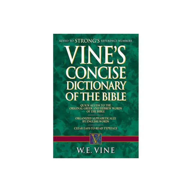 Vines Concise Dictionary of Old and New Testament Words - by W E Vine (Paperback)