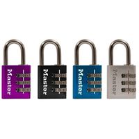 Master Lock Asst Colors Dl 3/16 Reset Lock